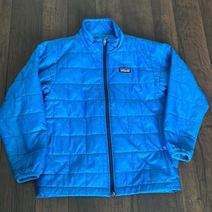 Small (7/8) kids Patagonia jacket blue